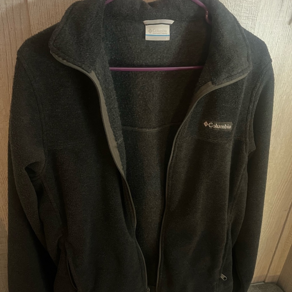 Columbia Dark Gray Fleece Jacket